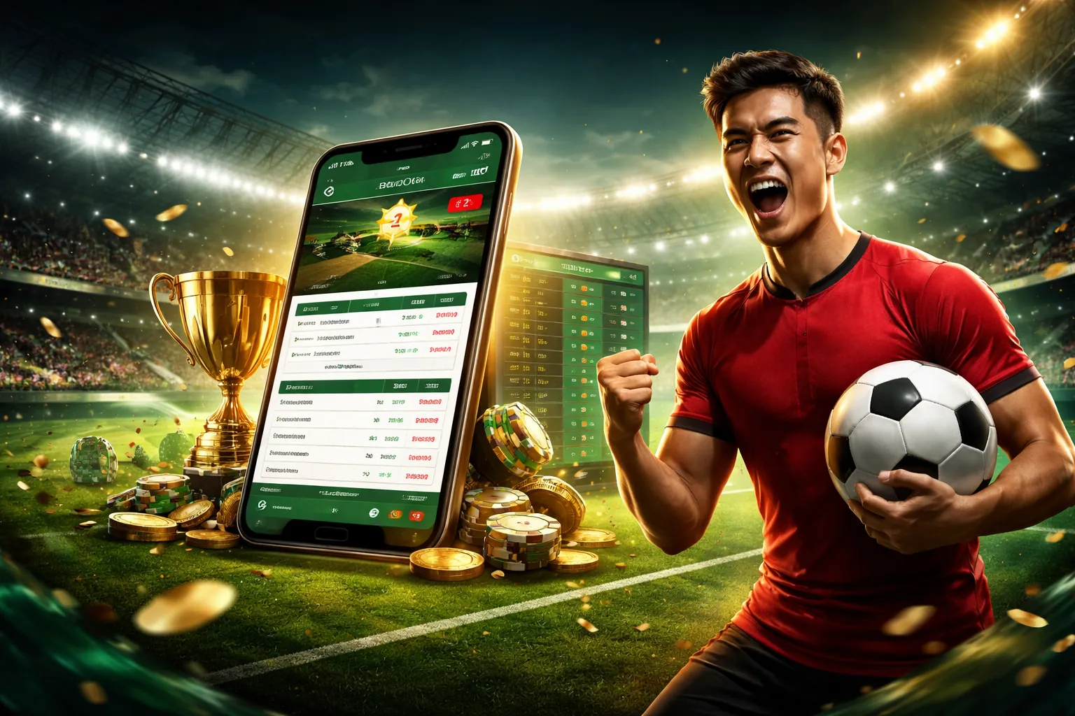 Hình ảnh chính về cá cược thể thao tại 66win casino